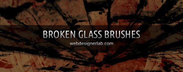 brush photoshop Broken Glass Brushes