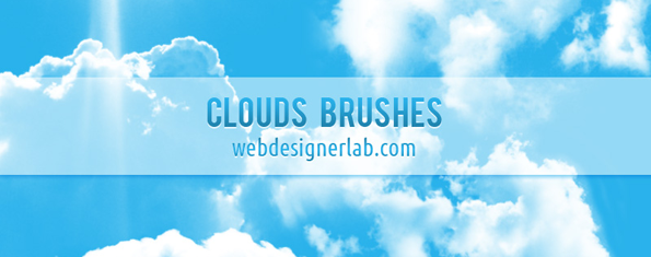 brush photoshop Free Clouds Brushes