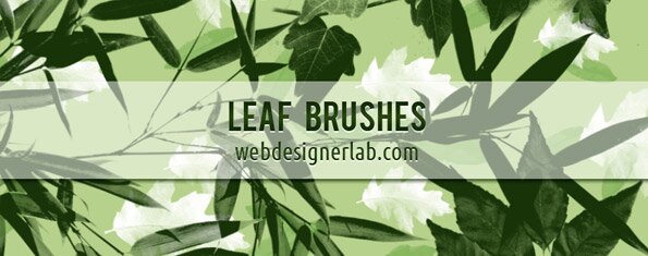 Brush photoshop Free Leaf Brushes