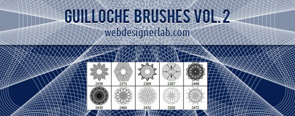 brush photoshop Guilloche 2