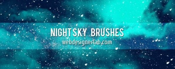 brush photoshop Night Sky Free Brushes