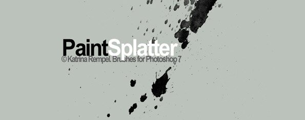 brush photoshop PaintSplatter