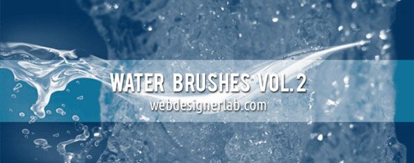 Brush photoshop Water Brushes Vol 2