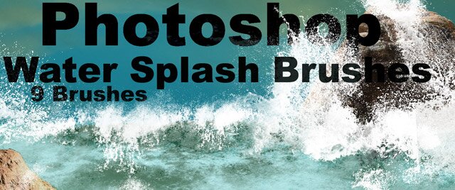brush photoshop Water Splash Brushes