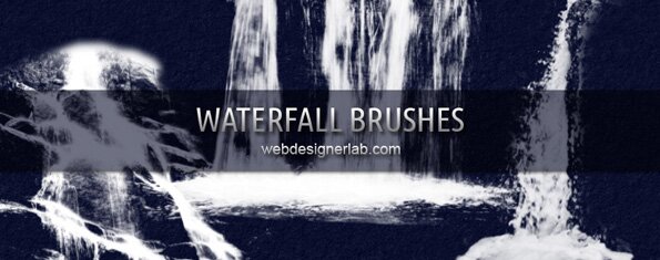 brush photoshop Waterfall brushes