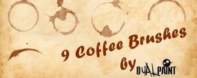 Brush photoshop Coffee