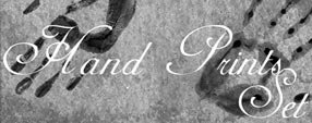 Brush photoshop Hand Prints Set 1