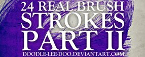 Brush photoshop Real brush strokes II