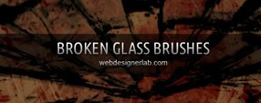 Brush photoshop Broken Glass Brushes