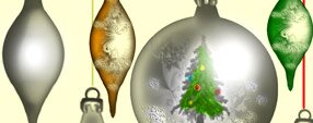 Brush photoshop Christmas Ornaments Brushes