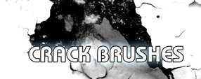 Brush photoshop Crack Effect Brushes