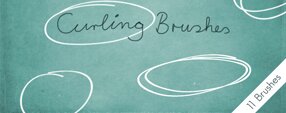 Brush photoshop Curling Brushes