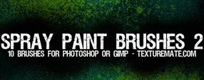 Brush photoshop Spray Paint Brushes 2