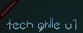 Brush photoshop Tech Grille v1