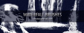 Brush photoshop Waterfall brushes